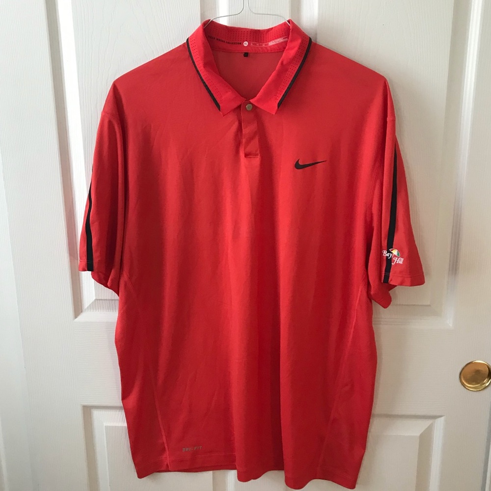 Tiger Woods Nike Bay Hill Golf Shirt, Size XL